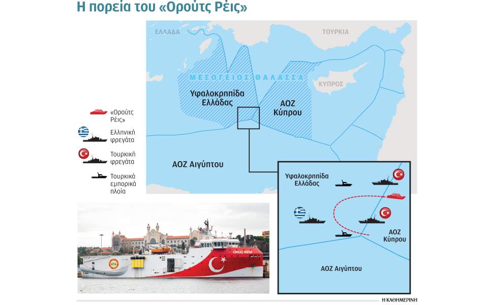 Τι επιδιώκει η Τουρκία με τις προκλητικές εξόδους των ερευνητικών σκαφών
